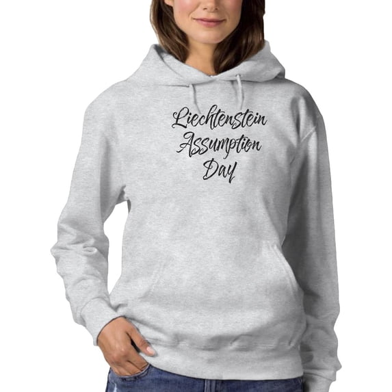 Liechtenstein Assumption Day. Hoodie Women -Image by Shutterstock, Female 4X-Large