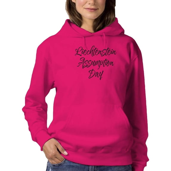 Liechtenstein Assumption Day. Hoodie Women -Image by Shutterstock, Female Small