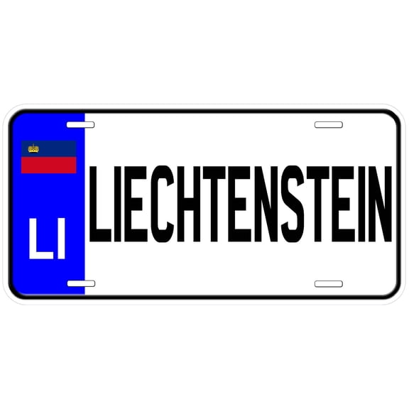 Liechtenstein LI Novelty Car License Plate