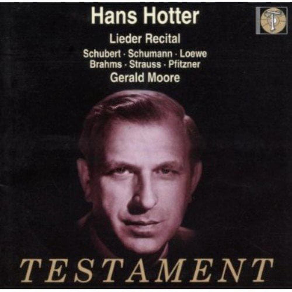 Lieder Recital/hotter/moore - Walmart.com
