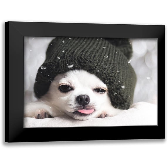 Lienjp 24x17 Black Modern Framed Museum Art Print Titled - Yah-Boo