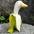 thumbnail image 1 of Lieonvis Banana Duck Creative Banana Duck Statues Resin Banana Duck Art Decor Funny Duck Statues Sculpture Decoration for Home Desktop Living Room Bedroom Patio Garden Gift, 1 of 10