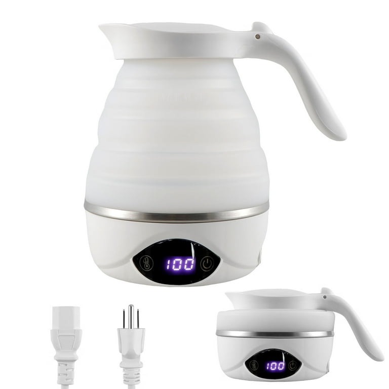 Collapsible Travel Kettle Electric Portable Foldable Kettle for