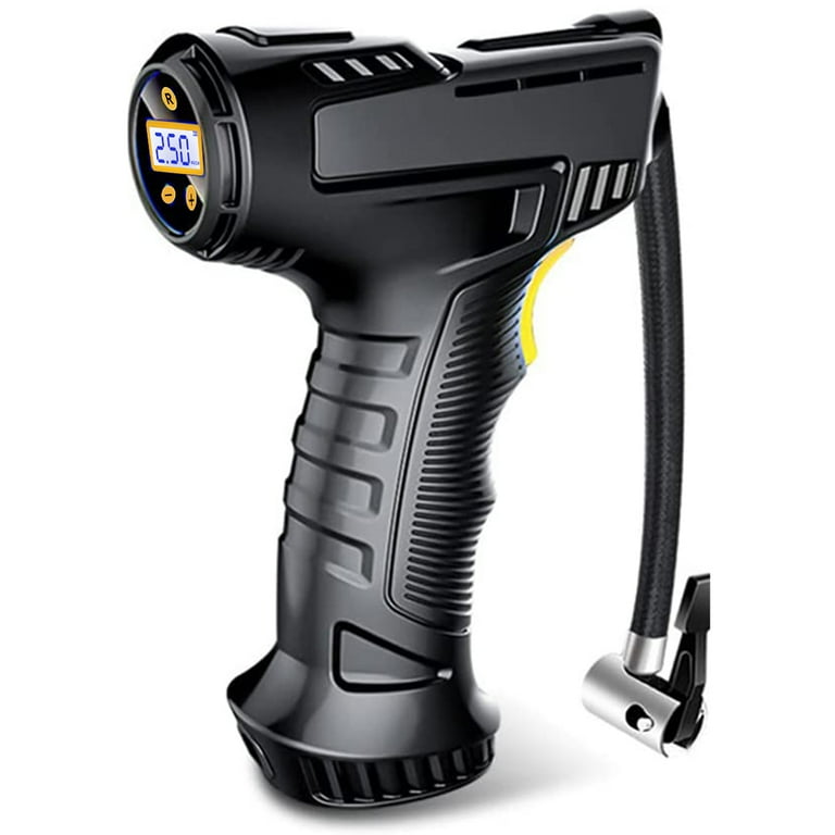 Lieonvis Cordless Tyre Inflator 12V 120W USB Rechargeable Air