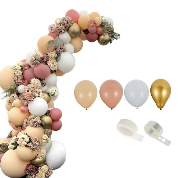 Lieonvis DIY Macaron Pastel Latex Balloon Set Reusable Colorful Balloon Garland Arch Kit Wedding Baby Shower Birthday Party Decoration