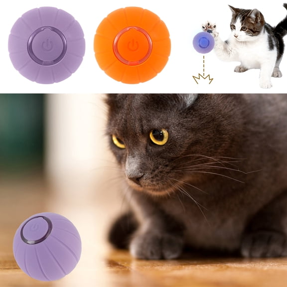Lieonvis Interactive Dog Ball Toys,Active Rolling Ball for Indoor Dogs/Cats with Motion Activated/USB Rechargeable,Moving Bouncing Ball pet Puzzle Toy