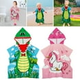thumbnail image 1 of Lieonvis Kids Hooded Towel Baby Beach Bath Towel for Girls Boys Thicker Toddler Swim Towels Ponchos with Hood Cotton Pool Bath Towels Poncho, 1 of 10