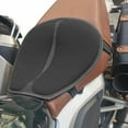 thumbnail image 1 of Lieonvis Motorcycle Seat Cushion 5-Layer Shock Absorption Motorbike Seat Pad Quick-Drying Protective Ride Saddle Seat Non-slip 3D Breathable Mesh Cushion Seat Cover for Motorcycle Bicycles, 1 of 10