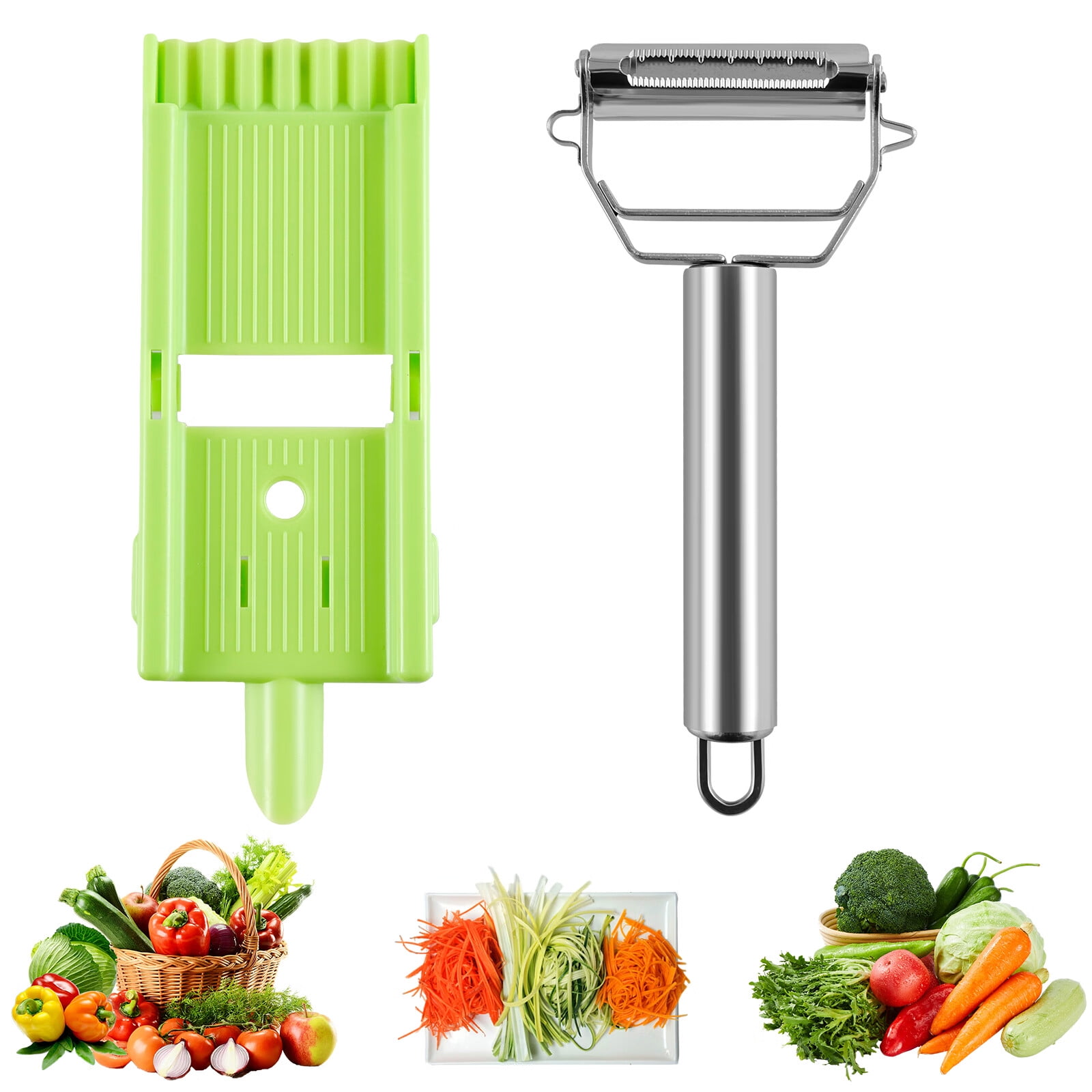 Lieonvis Multi Double Knife Peeler,Multi Peeler Double Blade,Multi