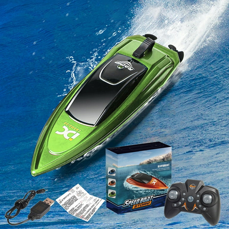 Lieonvis RC Boats,High Speed Remote Control Boat with Rechargeable  Batteries for Lakes,2.4 GHz Fast RC Boat for Adults RC Boat Toy Ship Summer  Water Toy Gift for Kids Adults 