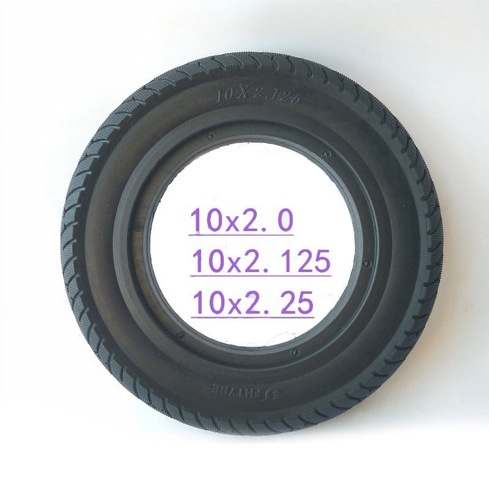 Lierteer 10 Inch Electric Scooter Solid Tire 10X2/2.125/2.5 Rear Wheel ...