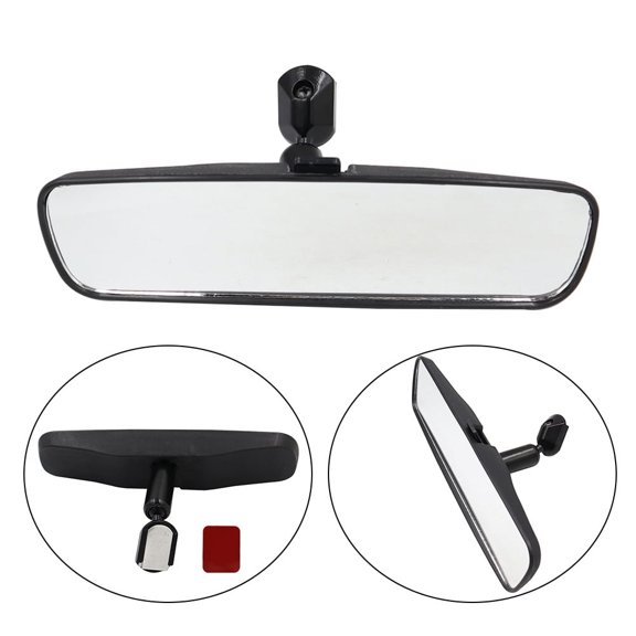 Lierteer 10Inch Assisting Mirror Large Clear Anti-glare Proof Panoramic Rear View Mirror