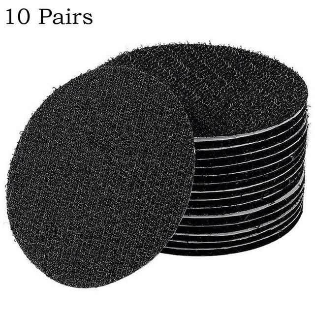Lierteer 10Pairs Anti Slip Mat Nylon TapeVelcro for Sofa Cushion