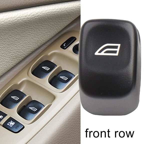 Lierteer 1Pc Car Lift Switch Button Cover For Volvo S60 S80 V70 XC70 XC90 front row