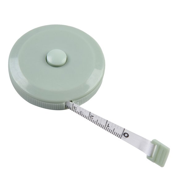 Lierteer 1pc Retractable Body Measuring Tape 1.5M Measure Ruler For Dress Makers Tailors Green