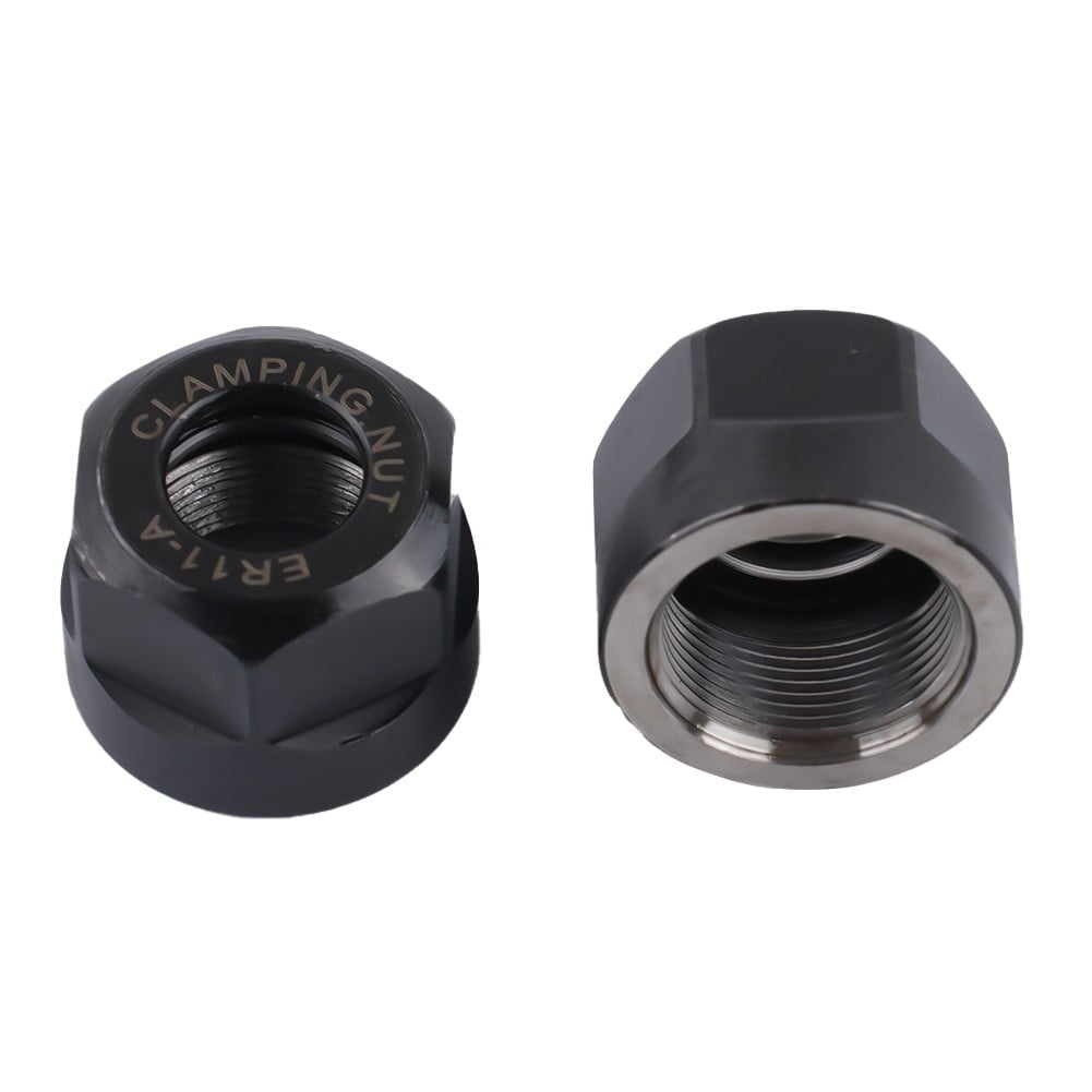 4Pcs ER11-A Type M14 Thread Collet Clamps Hex Nuts, For Milling Chuck Holder Lathe