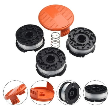 Lierteer 3/6Pack AF-100 Replacement Spool Weed Eater Spool for AF-100-3ZP AF-100-BKP String Trimmer Weed Wacker String .065 Trimmer Line Autofeed Trimmer Spool