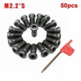 thumbnail image 1 of Lierteer 50X M2 M2.5 M3 M3.5 M4 M5 Torx Screws for Replace Carbide Blades Cnc Lathe Tools, 1 of 7