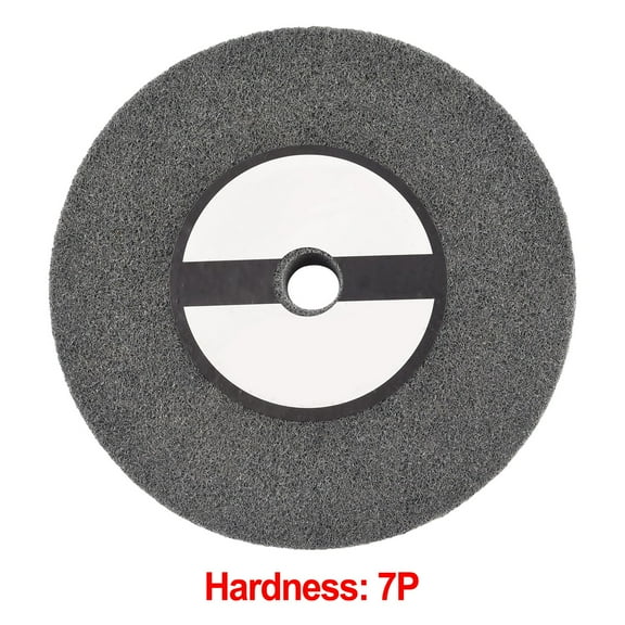 Lierteer 6"x 5/8"×1" Nylon Fiber Polishing Wheel Deburring Abrasive Buffing Disc 5P/7P/9P 7P