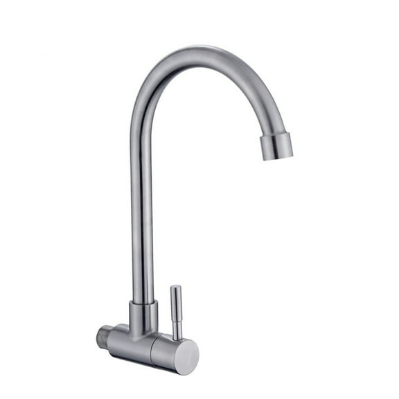 Lierteer Aesthetic Stainless Steel Kitchen Tap for DIY Enthusiasts and Families
