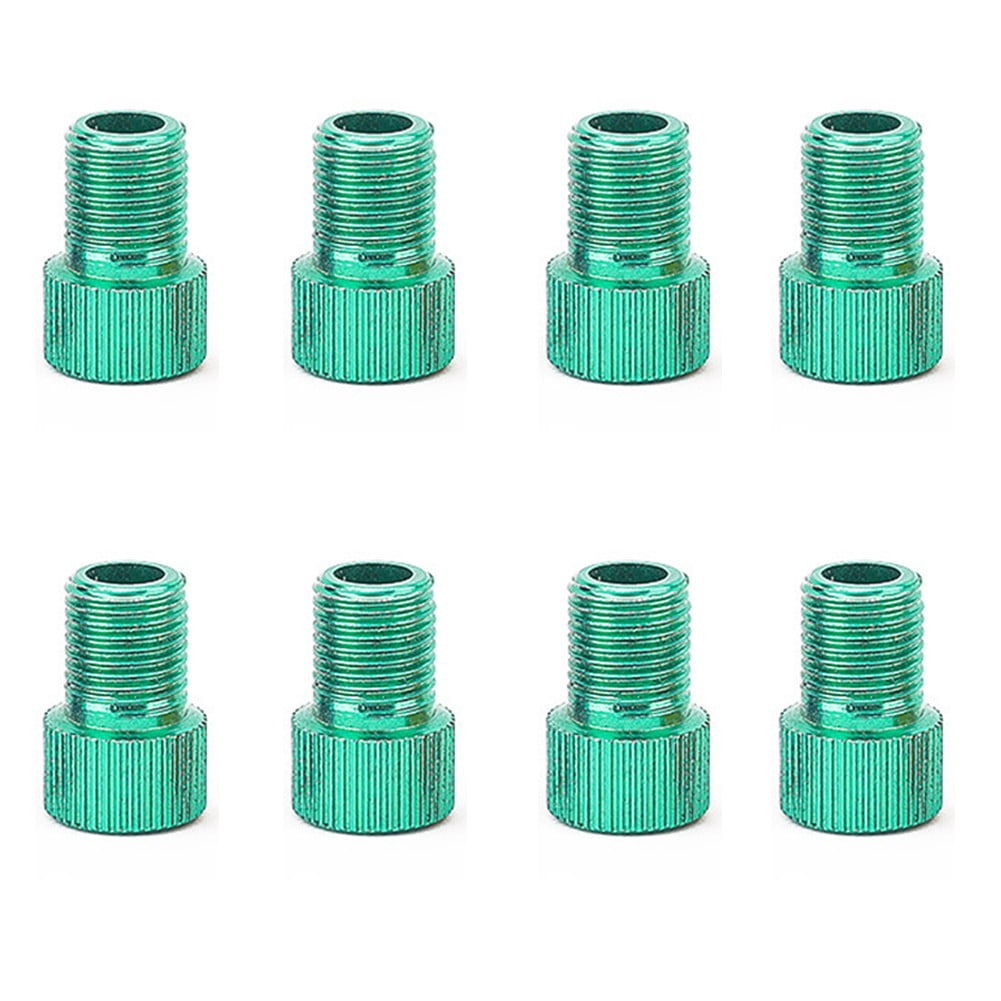 Presta To Schrader Valve Adapter - Aluminum Alloy Bike Pump Converter 15mm