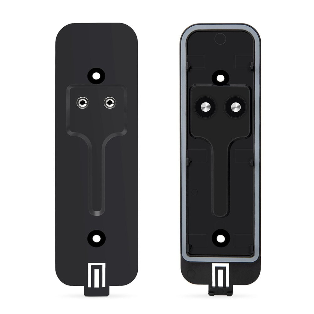 Lierteer Black Video Doorbell Back Panel With Mounting Accessories