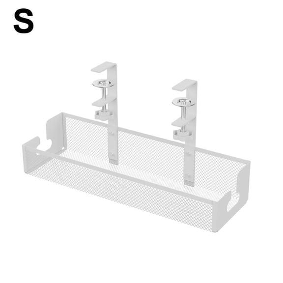 Lierteer Cable Tray Under Desk Cable Management Tray Cable Tidy Box Wire Organiser Home