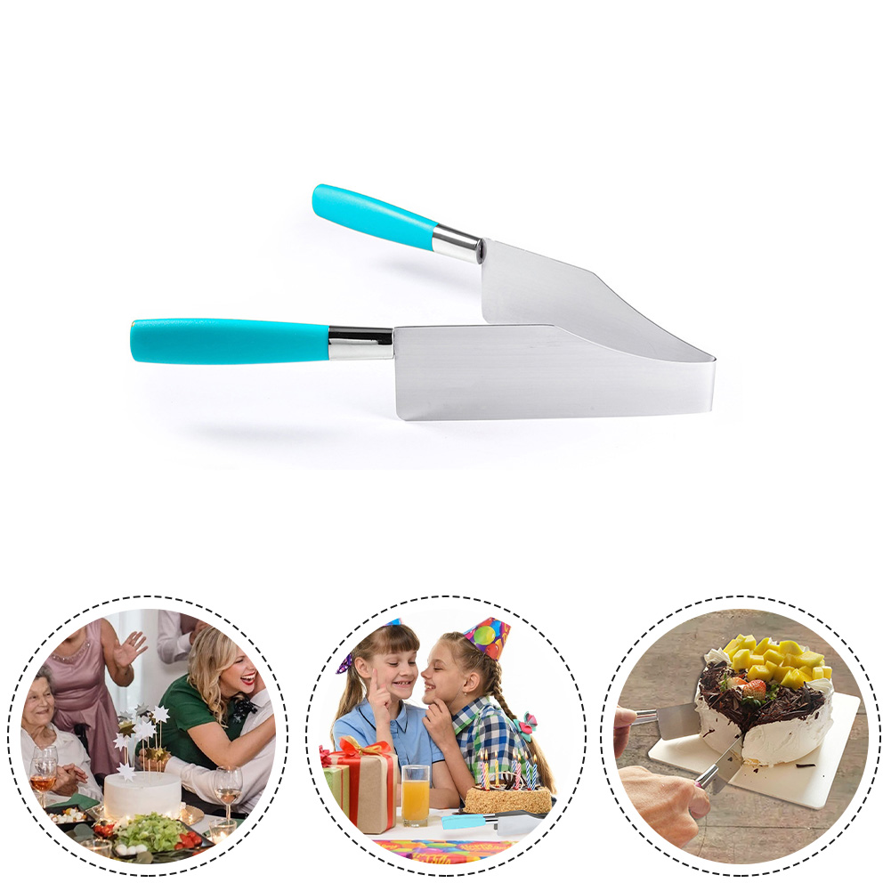 Lierteer Cake Slicer Cutter, Stainless Steel Cake Server, Pie Knife