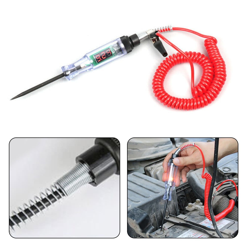 Lierteer Car Circuit Tester Dc 348V Heavy Duty Wire Light Probe Car