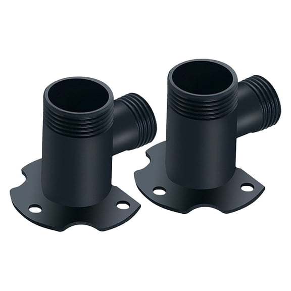 Lierteer Concealed to exposed conversion joint mixing valve fixed base shower accessories