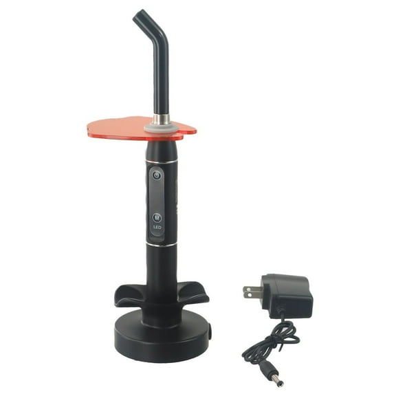 Lierteer Curing Machine Dental Curing Long Standby Time Lotus Charging Base Low Battery Reminder Plastic Shell Rechargeable US