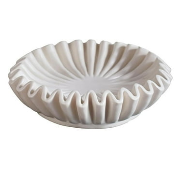 Lierteer Decorative Bowl Home Decor Accent for Living Room Styling Coffee Table Bookshelf