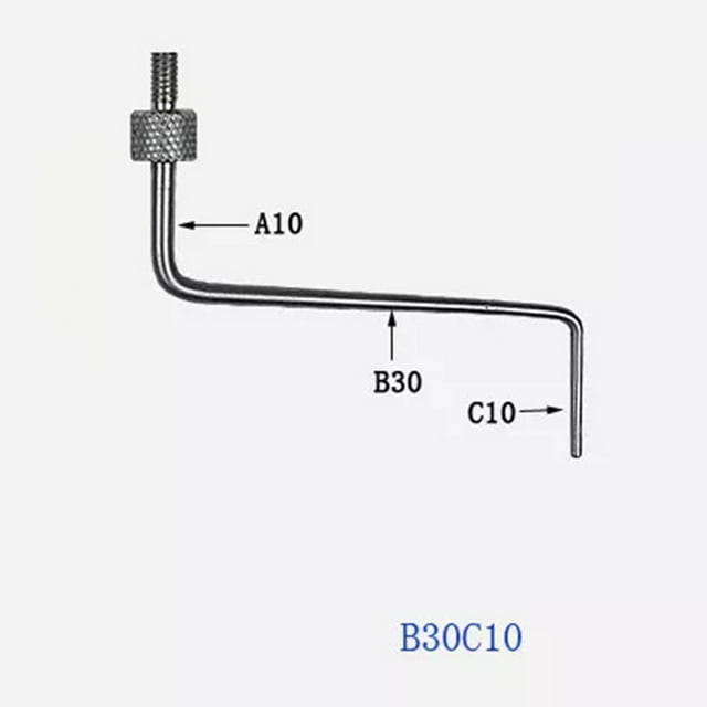 Riwesomey M2.5 Contact Point For Dial Indicator Digital Gaging Gauge Head Roller Depth Herramientas Y Ferreteria