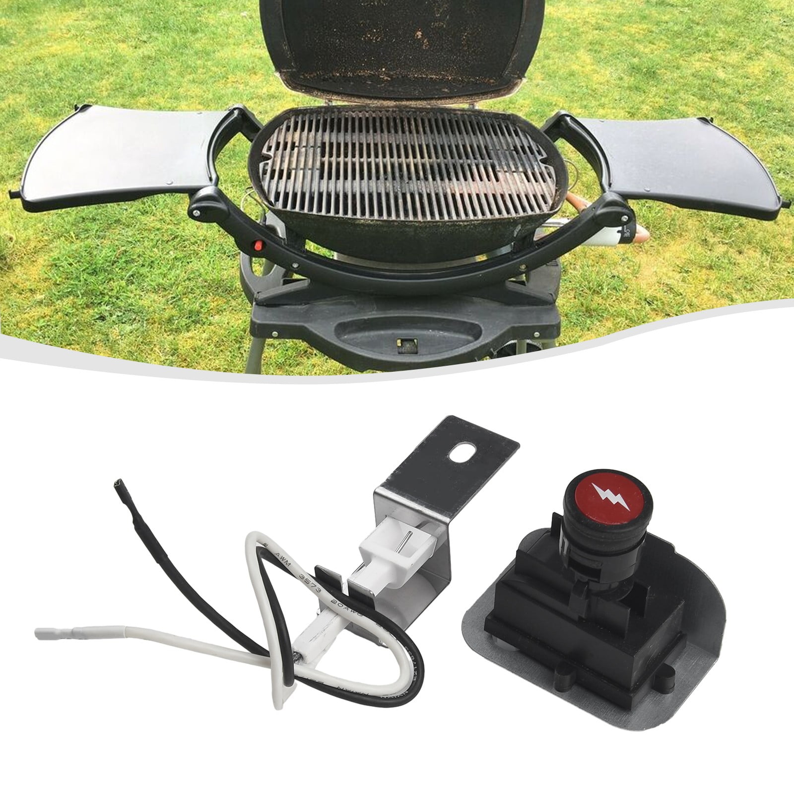Elektronische Zündung Für Weber Gasgrill - 30cm Edelstahl Mit Keramiknadel