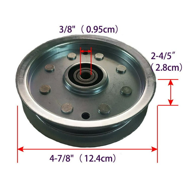 Lierteer Heavy Duty Flat Idler Pulley for MTD Cub Cadet Z force 42 Inch Deck 756 0542 Walmart
