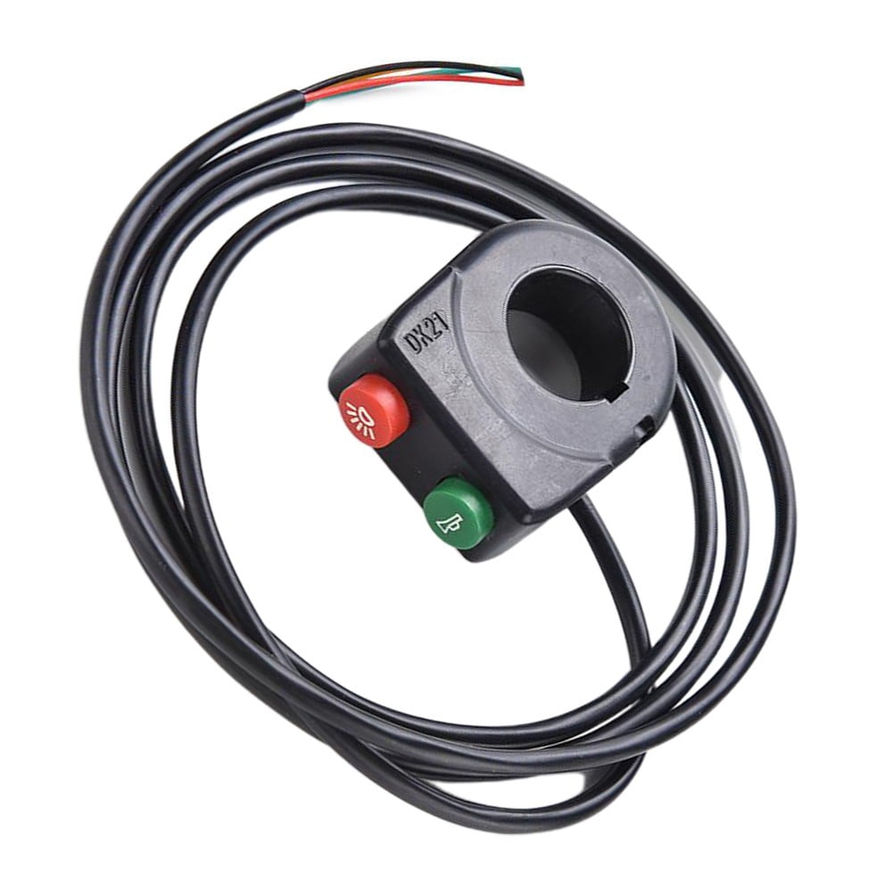Lierteer Motorcycle Scooter Bike Quad Atv Horn Head Light Switch OnOff