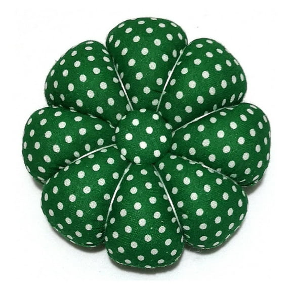 Lierteer Pumpkin Shaped Needle Pin Needlework Mat Sewing Pins Cushion Holder Pincushion Wrist Strap Stitch DIY Craft Supplies E210-15 green