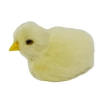 Lierteer Realistic Chick Decora Animal Doll Simulation Chicken Model Plush Easter Gift