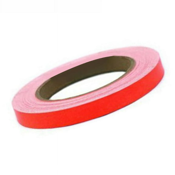 Lierteer Red Lining Reflective Vinyl Wrap Film Car Sticker Decal 15mm X 10Meter