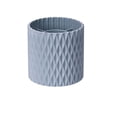 thumbnail image 1 of Lierteer Rotating Makeup Brush Holder Cosmetic Storage Box Desktop Sundries Container blue, 1 of 7