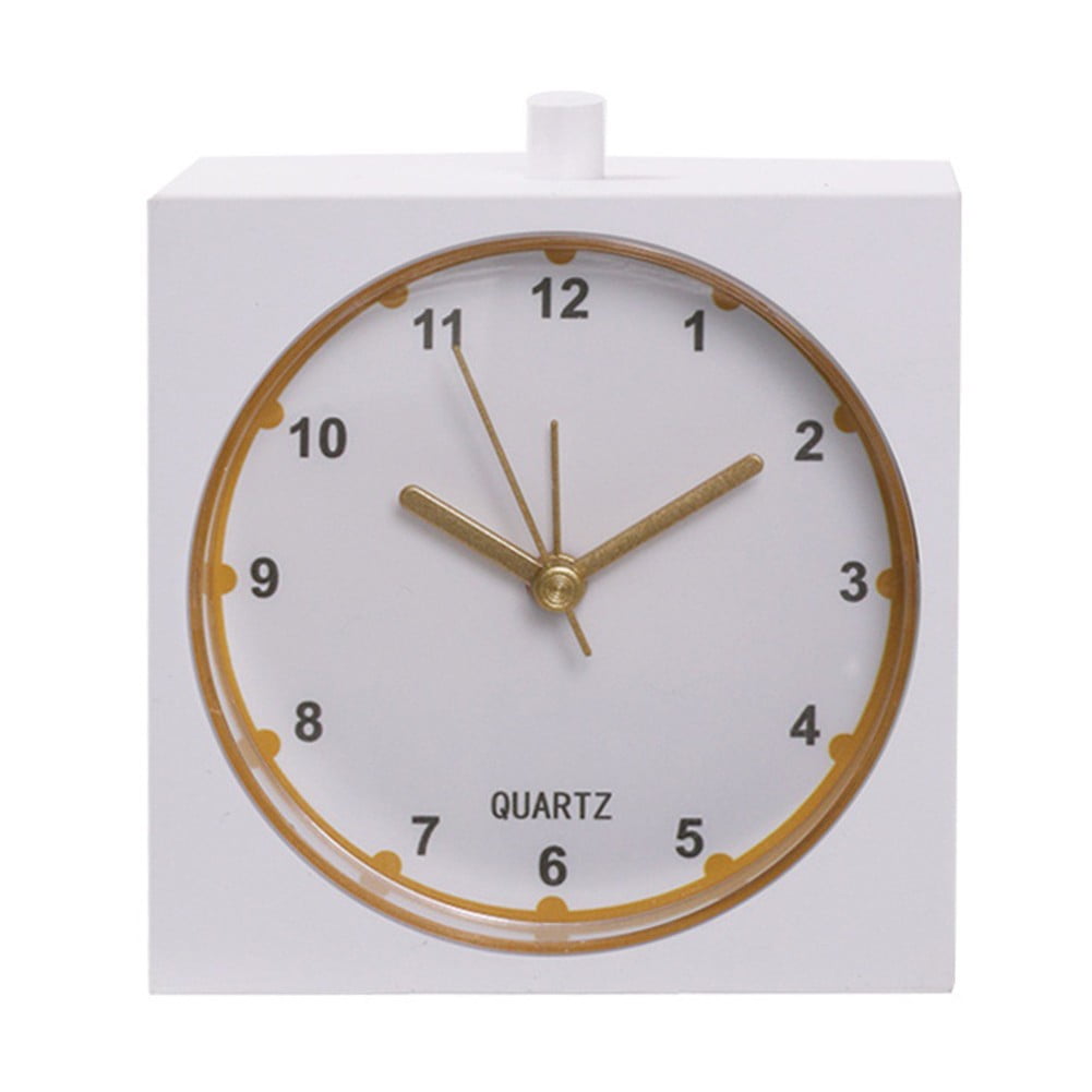 Lierteer Silent Movement Clock Compact Alarm Clock Compact And Portable ...