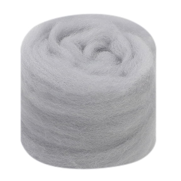 Lierteer Soft and Fluffy Wool Fibre for Vibrant For Needle Felting Wet Felting 10g 37#