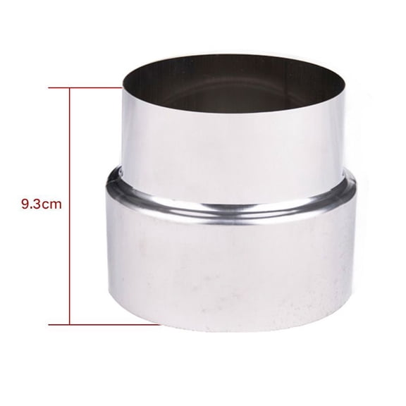 Lierteer Stainless Steel Flue Liner Reducer / Tubing Connector Chimney Adaptor Stove Pipe