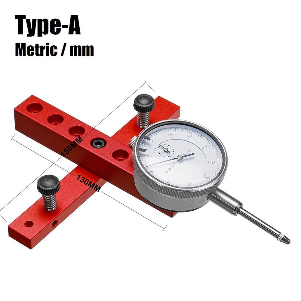 Lierteer Table Saw Dial Indicator Gauge Table Saw Gauge Correction Table Calibrating Short