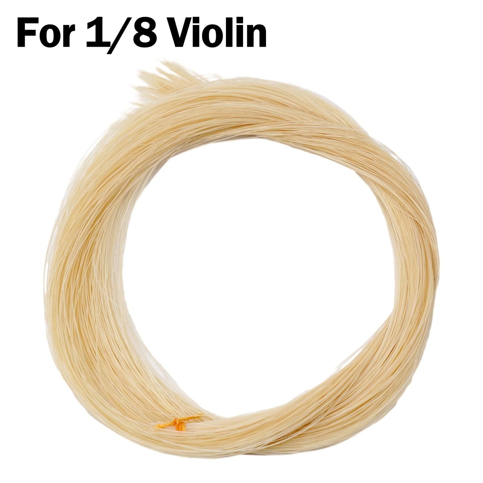Violin Bow Hair Professional White Violin Bow Replacement Horse Hair Musical Accessories 3 4