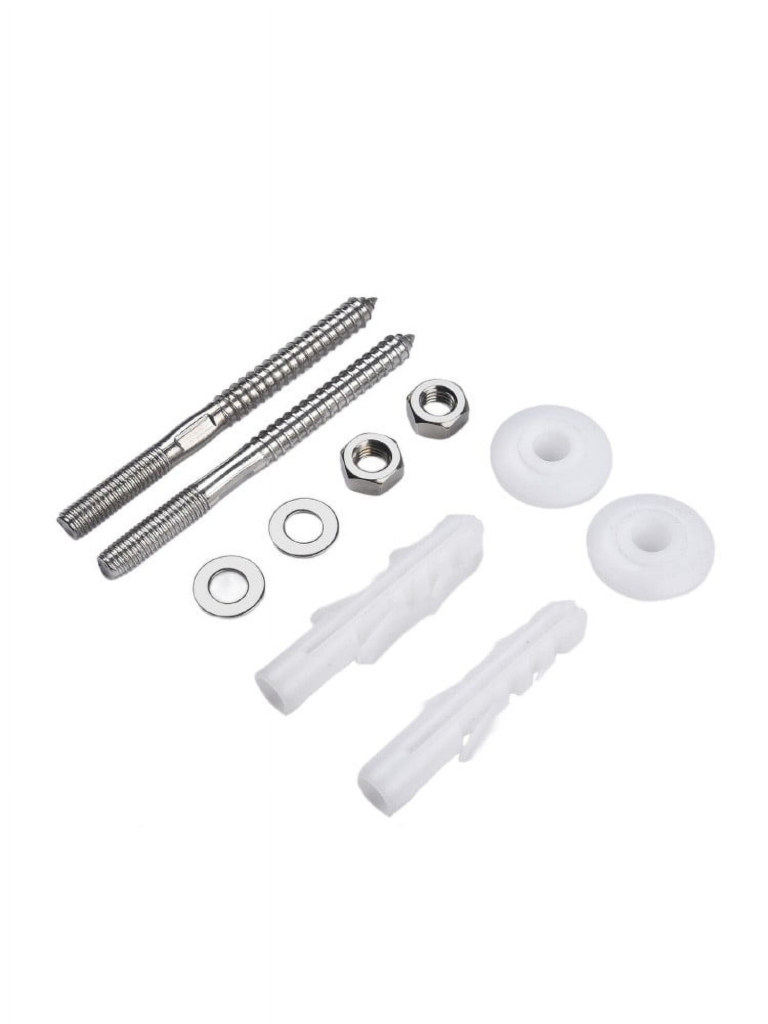Lierteer Wash Basin Sink Fixing Kit Set Bathroom Screw Bolt Wall Hanging Standard Walls ...