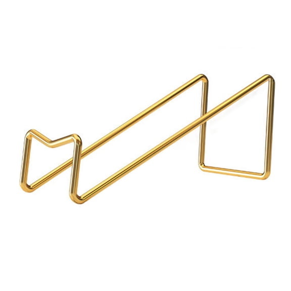 Lierteer Wine Display Holder Cabinet Red Wine Rack Single Bottle Holder Wine Bottle Rack Gold