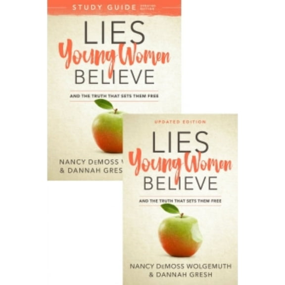Lies Young Women Believe and Lies Young Women Believe Study Guide by Nancy DeMoss Wolgemuth Dannah Gresh Erin Davis (Paperback Collection)