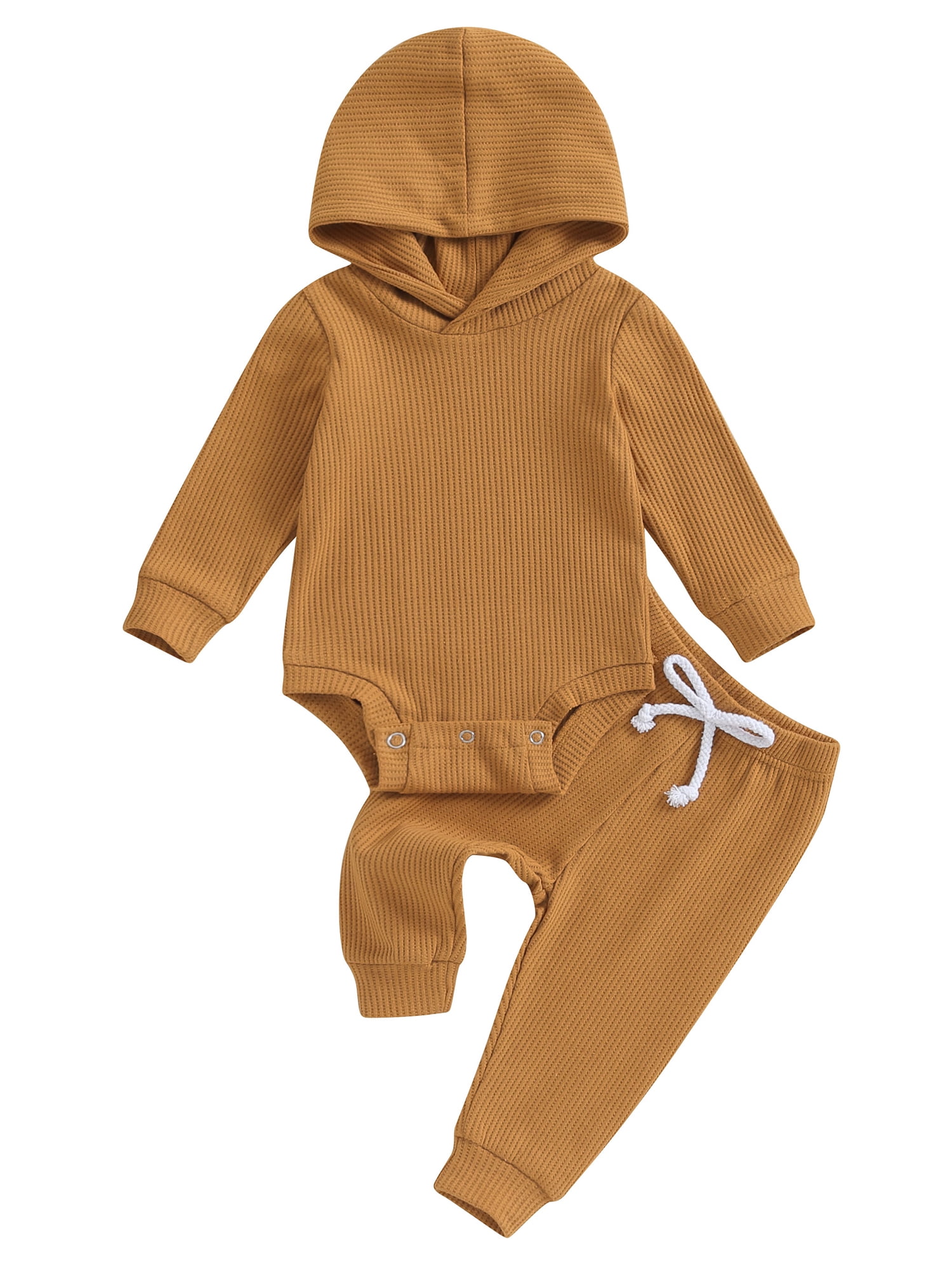 Lieserram Infant Baby Hood Jumpsuit Outfits 0 3 6 12 18 24 Months Solid lieserram-infant-baby-hood-jumpsuit-outfits-0-3-6-12-18-24-months-solid