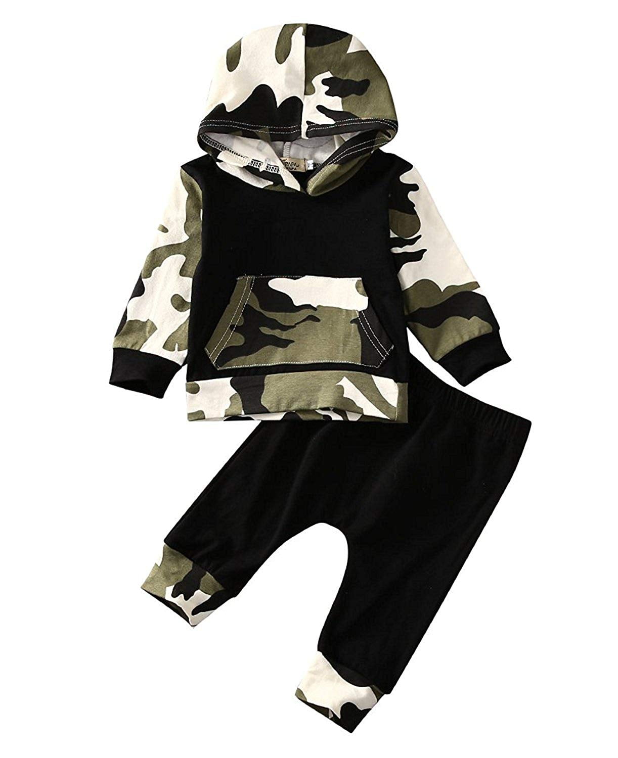 Lieserram   Infant Toddler Baby Boy Fall Winter Outfits 3 6 12 18 Months. 1T 2T 3T Years Sweatshirt Tops +Pants